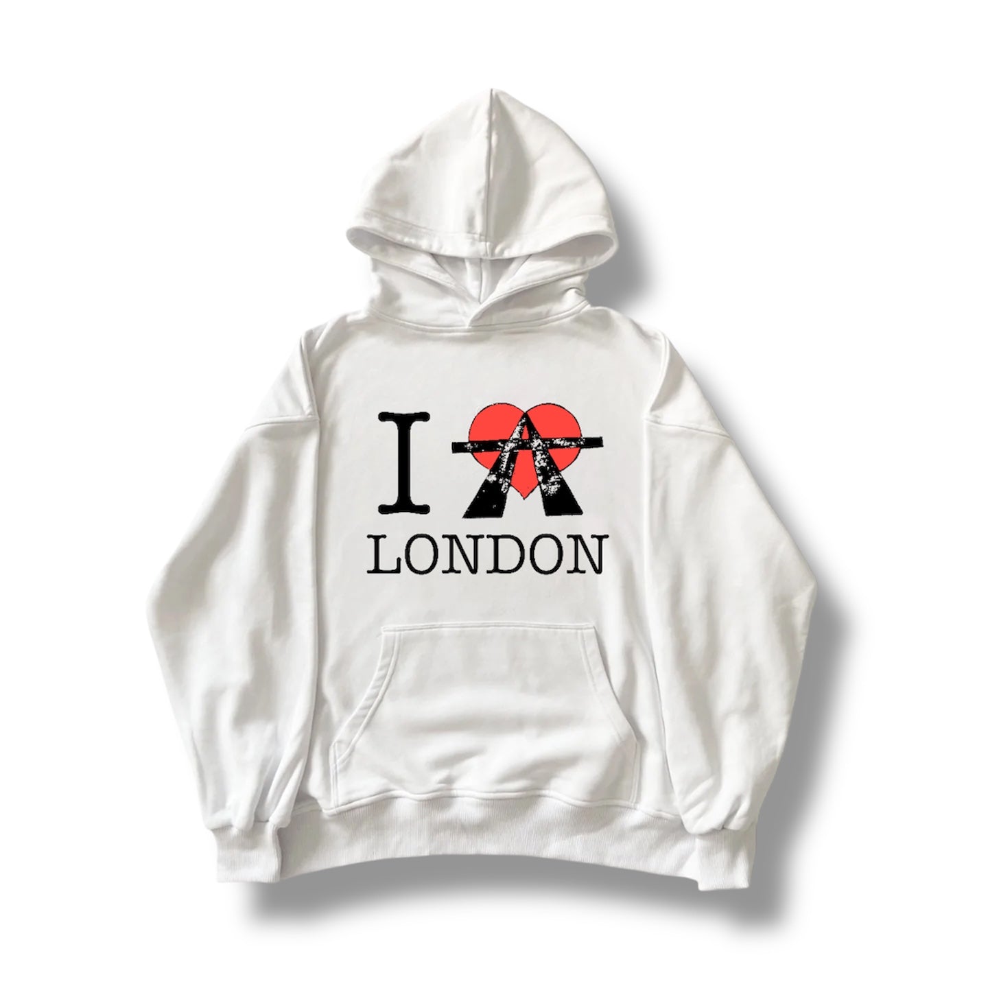 I <3 LONDON HOODIE (WHITE)