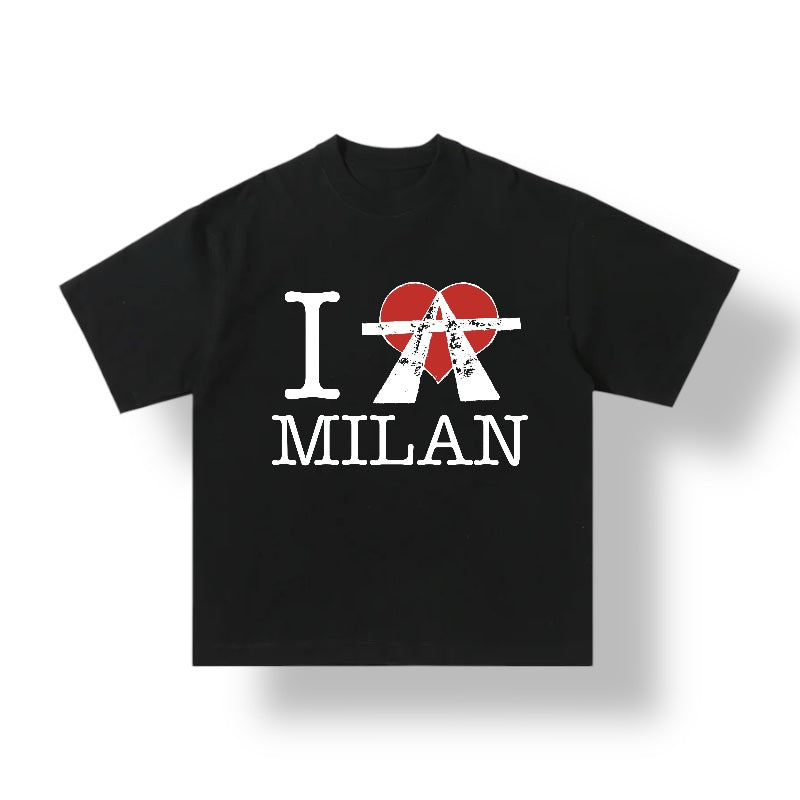 I <3 MILAN TEE (BLACK)