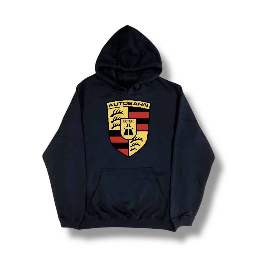PORSCHE HOODIE (BLACK)