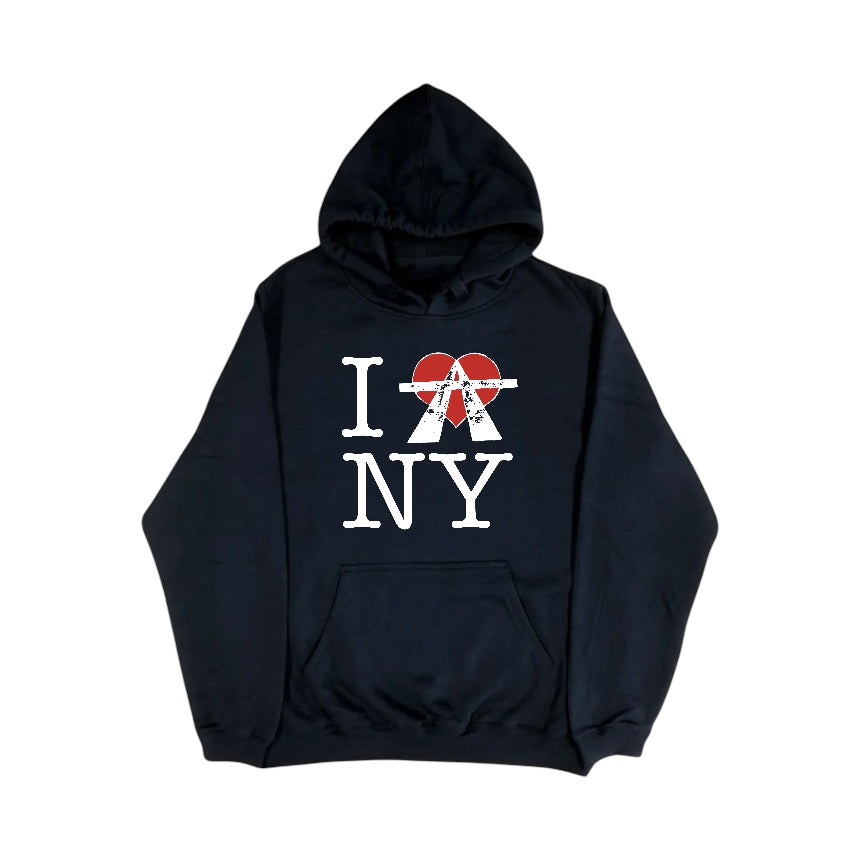 I <3 NY HOODIE (BLACK)