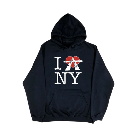I <3 NY HOODIE (BLACK)